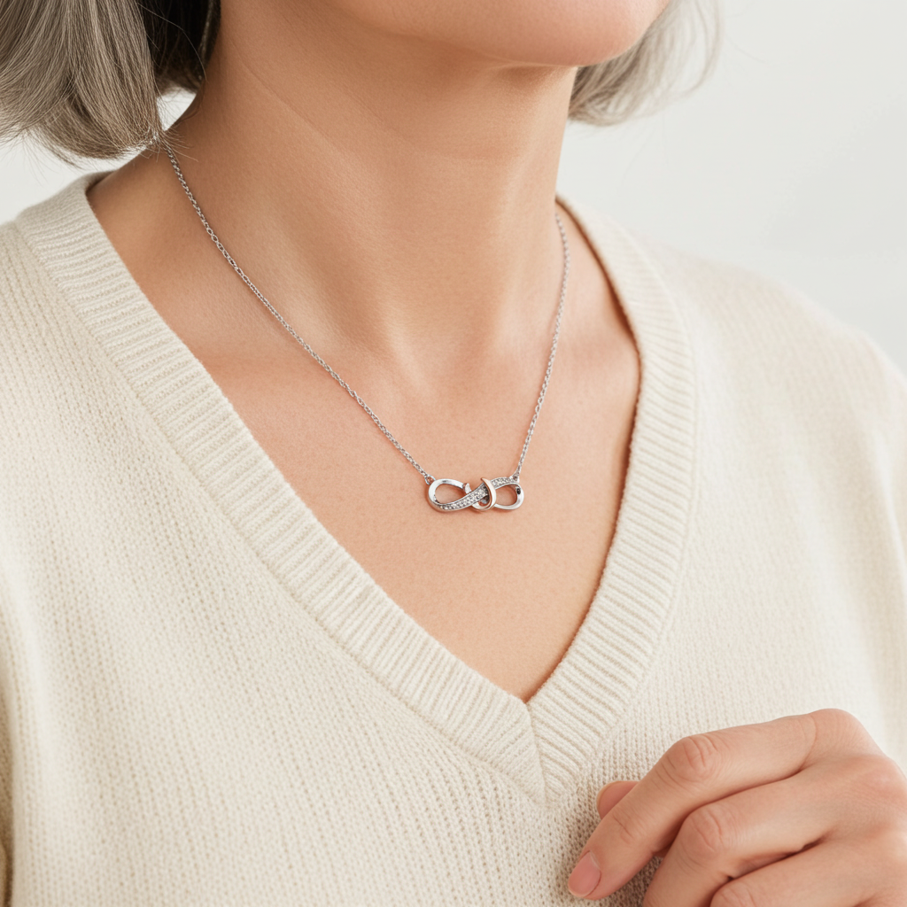 Infinity Horseshoe Necklace - PEGASUS JEWELLERY