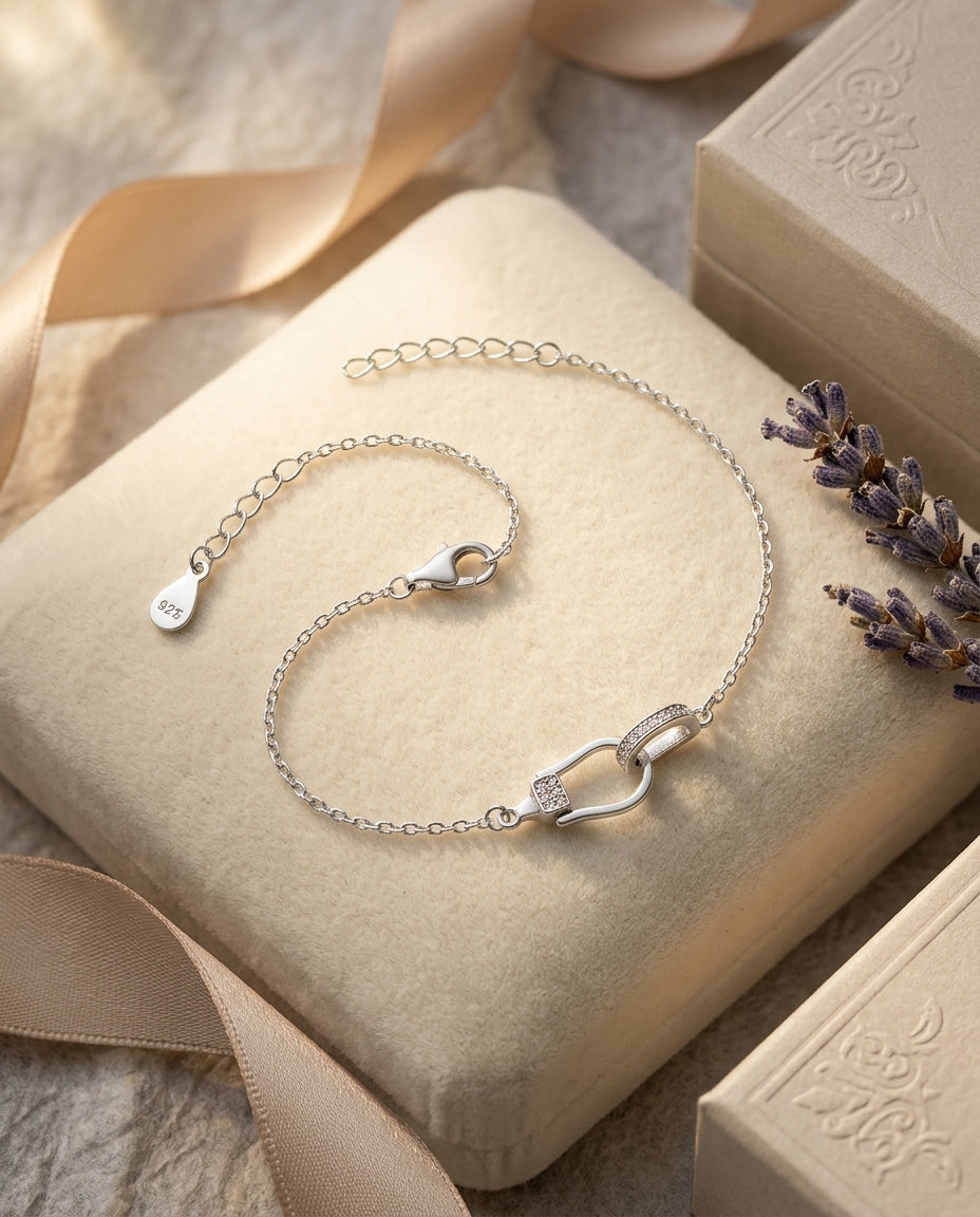 Equestrian Link Bracelet