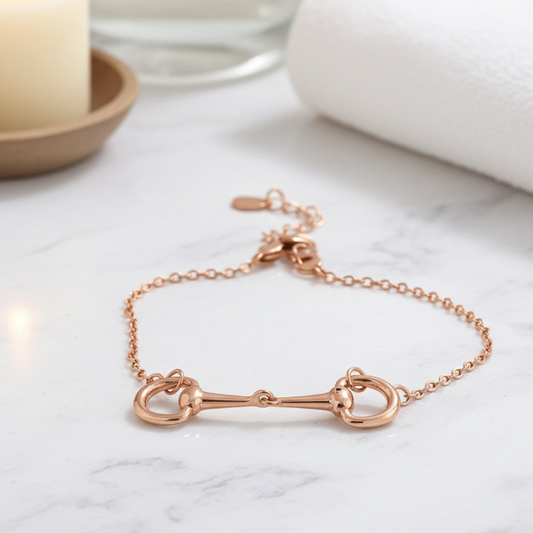 Rose Snaffle Bracelet - PEGASUS JEWELLERY