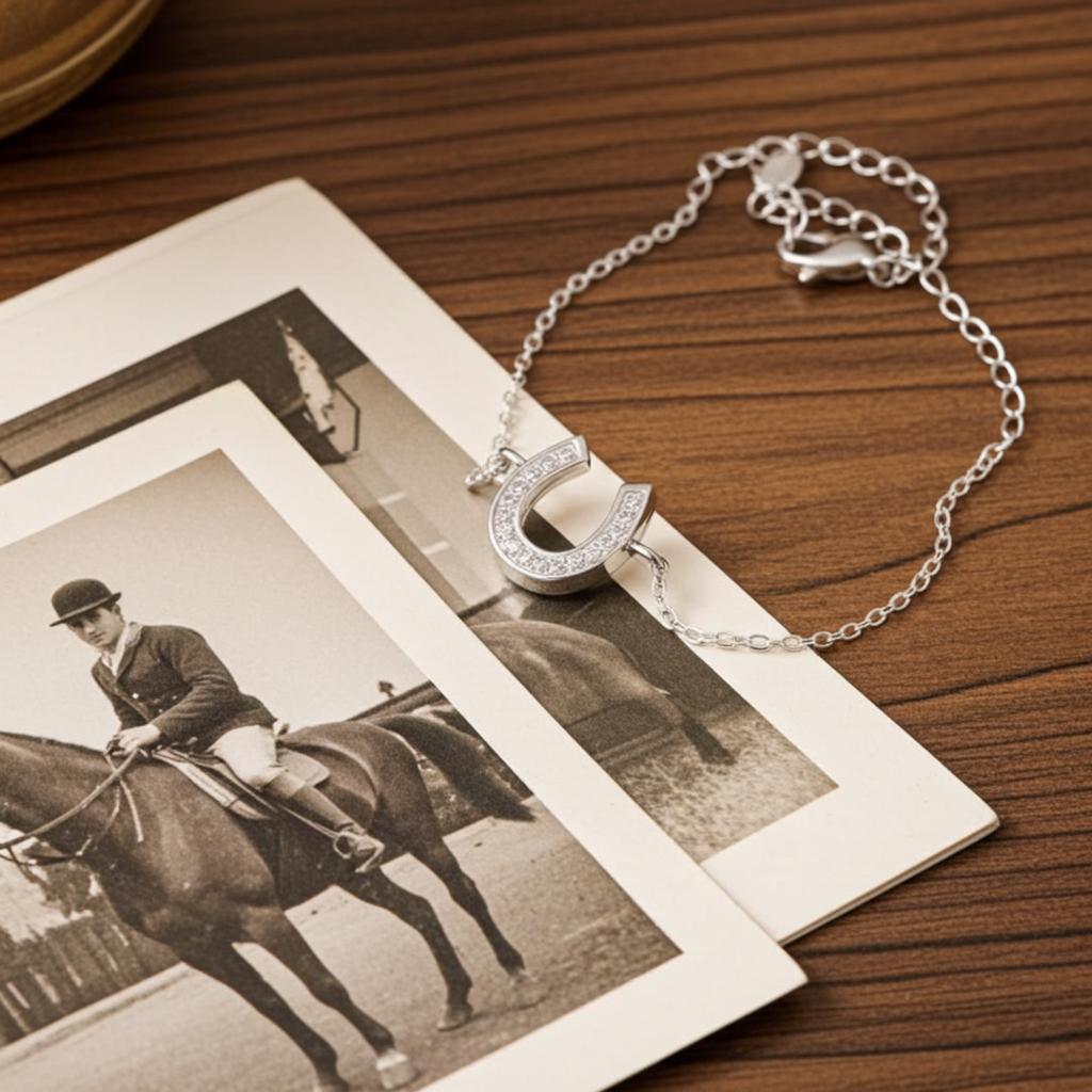 Horseshoe Sparkle Bracelet - PEGASUS JEWELLERY