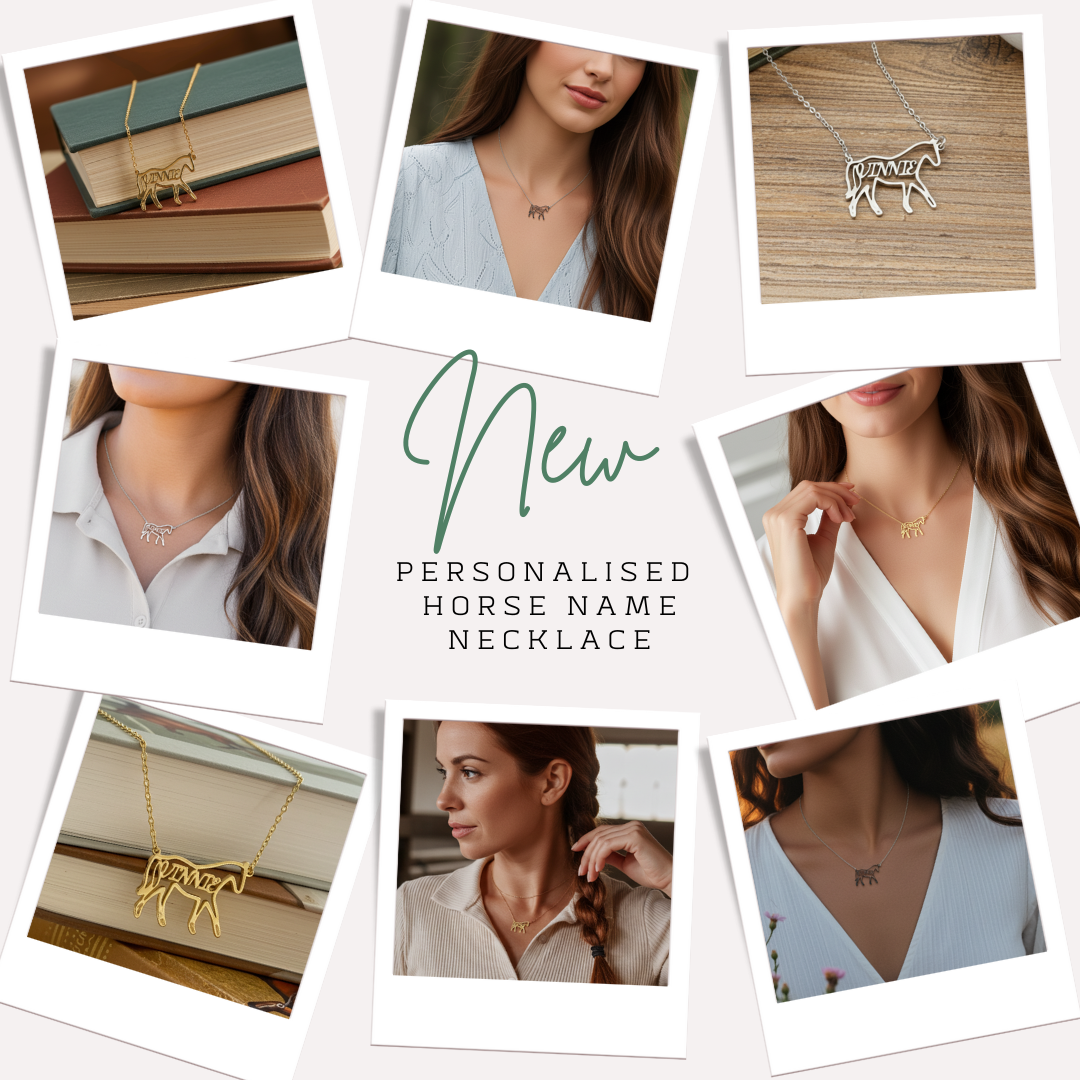 New Personalised Horse Necklace