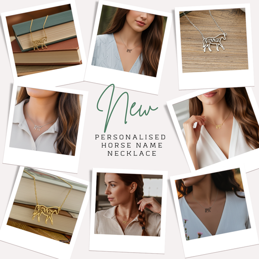 New Personalised Horse Necklace