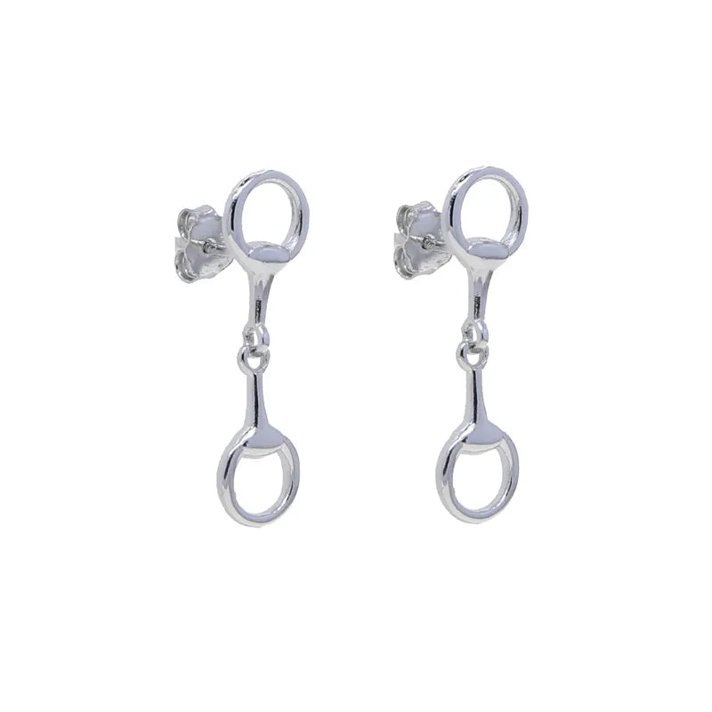Silver Snaffle Drop