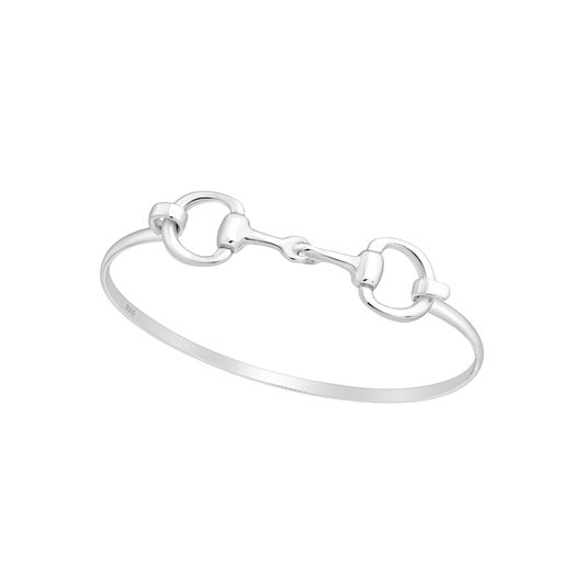 PEGASUS JEWELLERY Bangle Silver Snaffle Bangle