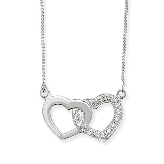 PEGASUS JEWELLERY Double Heart Necklace