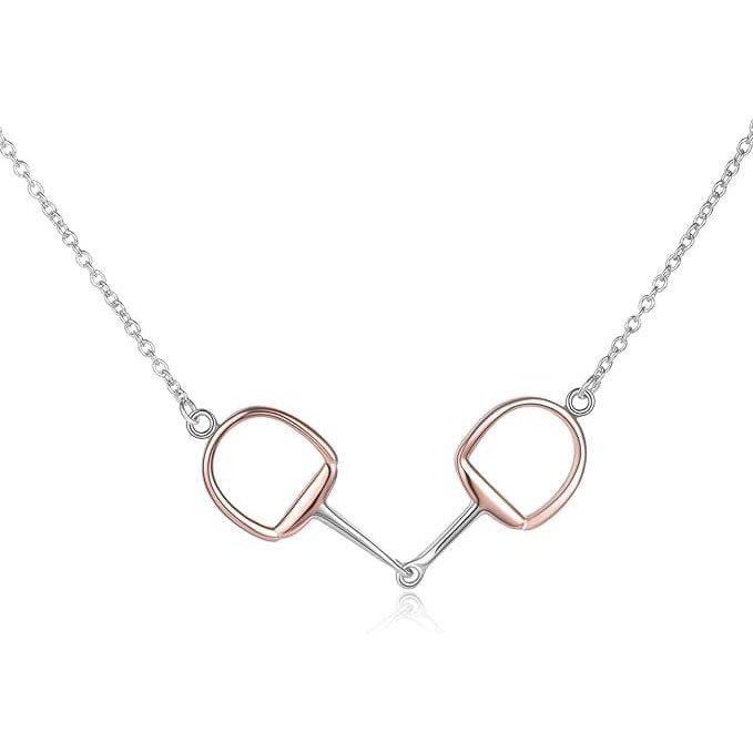 PEGASUS JEWELLERY Jewellery Sets Two tone Equestrian Snaffle Necklace