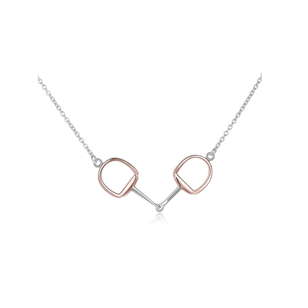 PEGASUS JEWELLERY Jewellery Sets Two tone Equestrian Snaffle Necklace