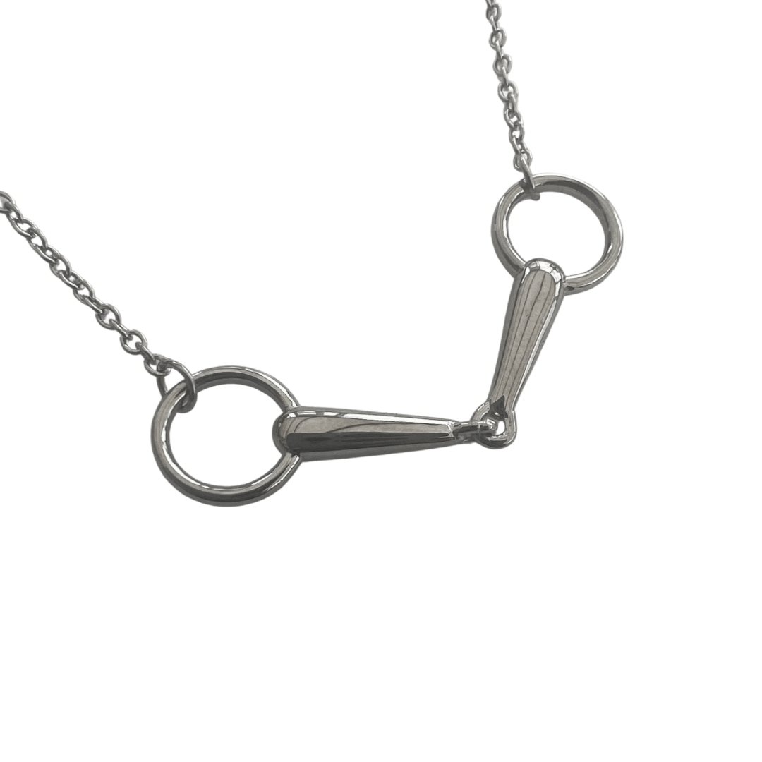 PEGASUS JEWELLERY Loose Ring Snaffle Necklace
