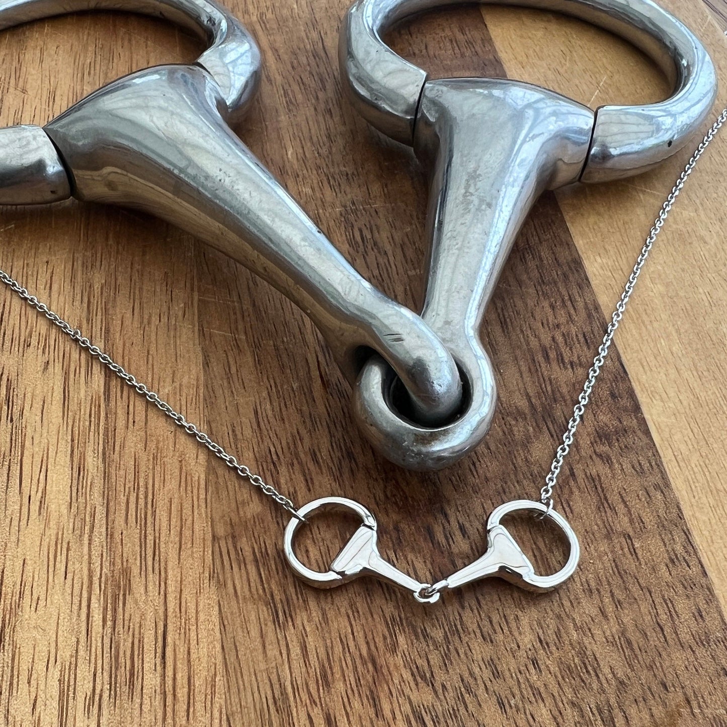 PEGASUS JEWELLERY Necklace Silver Snaffle Necklace