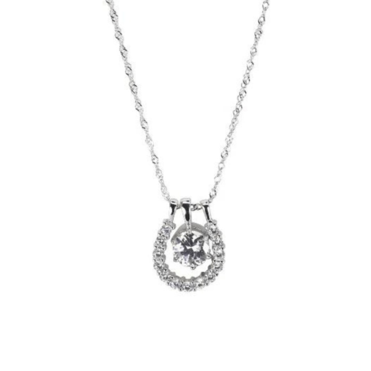 Swarovski towards 2025 horseshoe necklace