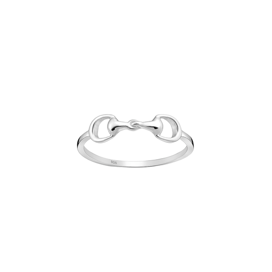 PEGASUS JEWELLERY Silver Snaffle Ring