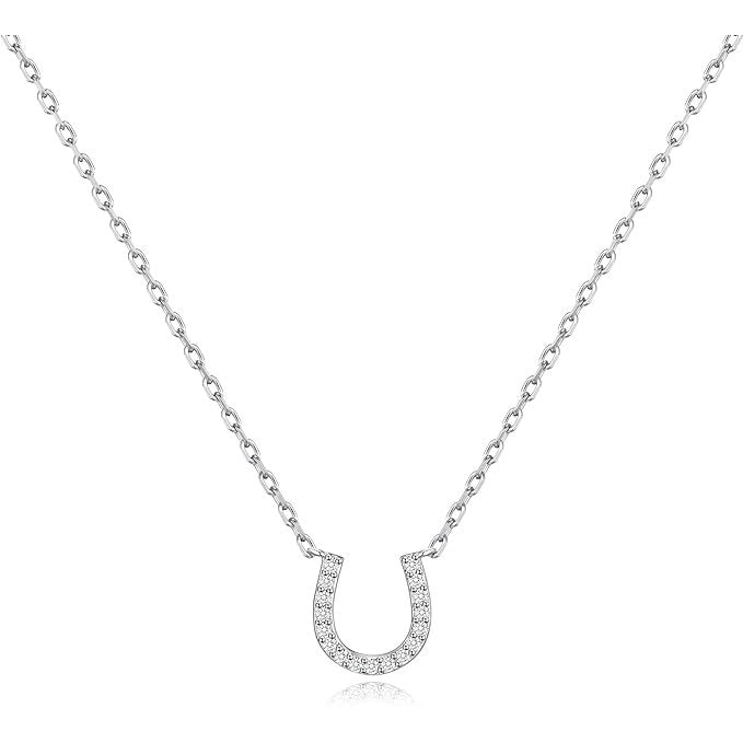 PEGASUS JEWELLERY Sparkle Horseshoe Necklace