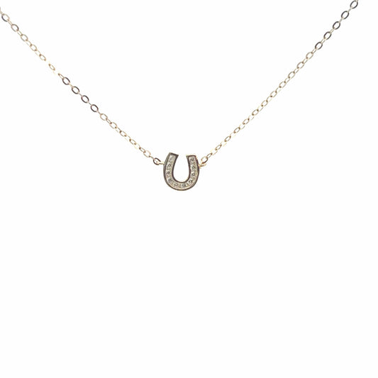 PEGASUS JEWELLERY 9ct Gold Horseshoe Necklet