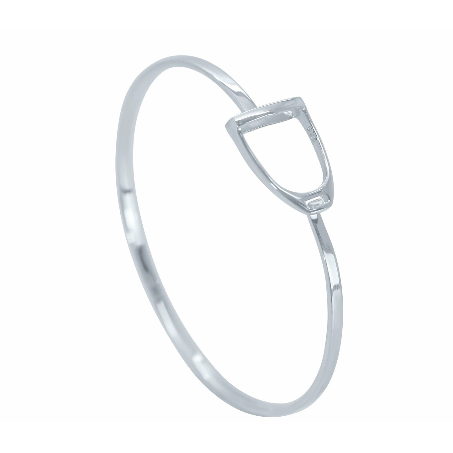 Sterling Silver Stirrup BangleBanglePEGASUS JEWELLERY