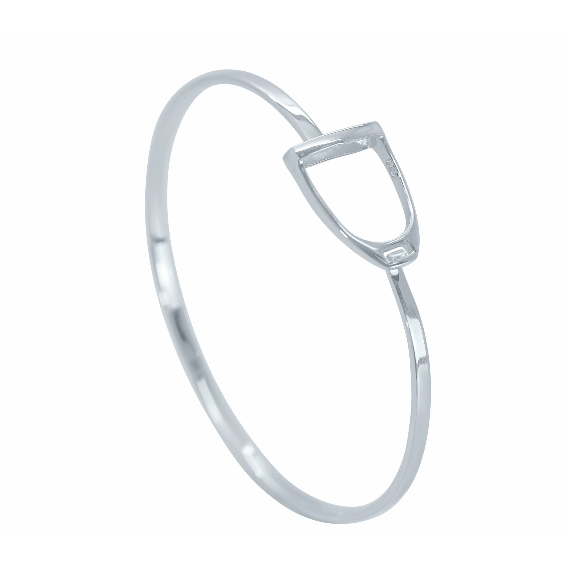 Sterling Silver Stirrup BangleBanglePEGASUS JEWELLERY