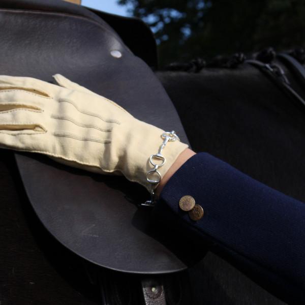 PEGASUS JEWELLERY Bracelet Maxi Equestrian Silver Snaffle Bracelet