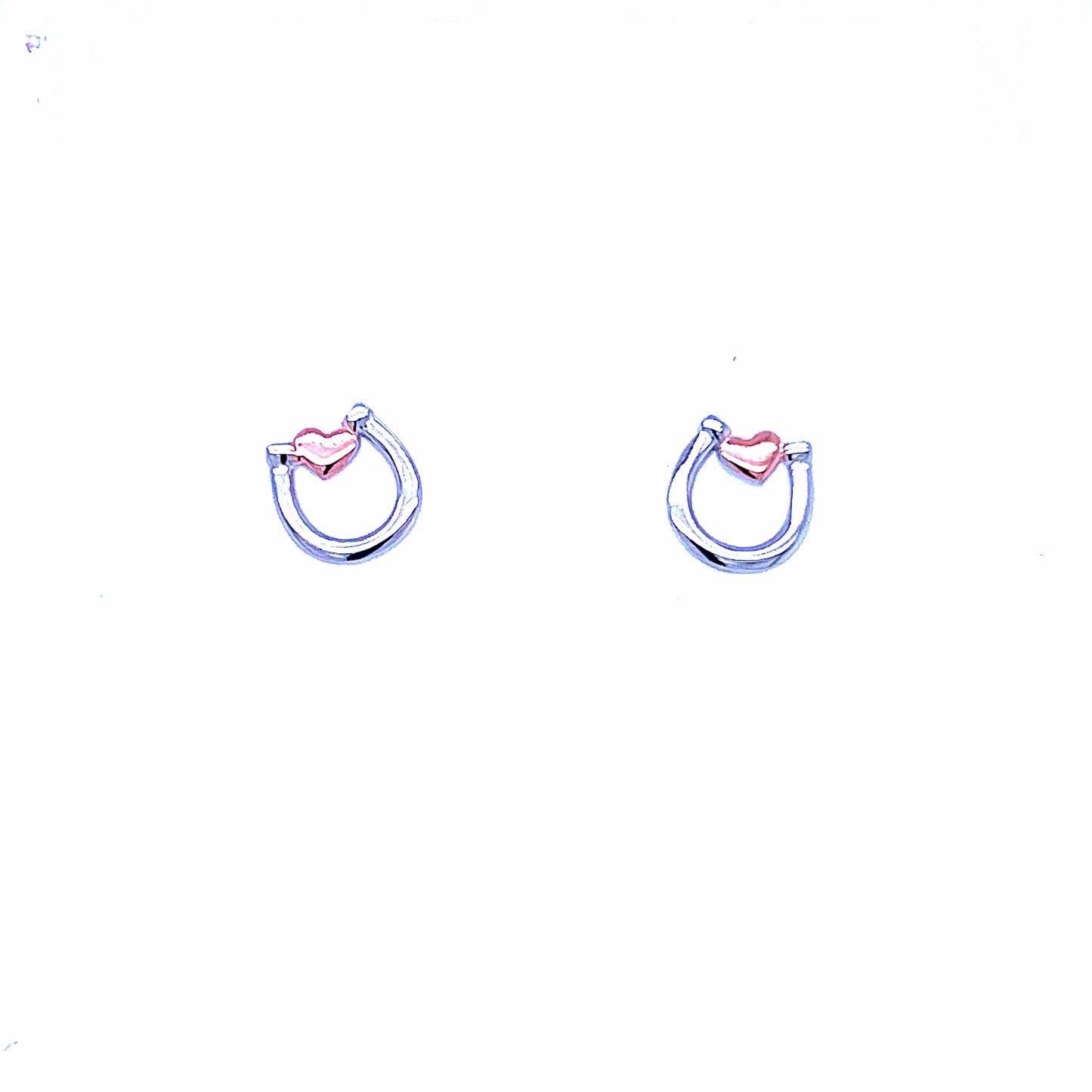 PEGASUS JEWELLERY Earrings Horseshoe & Hearts Earrings- Equestrian Jewellery