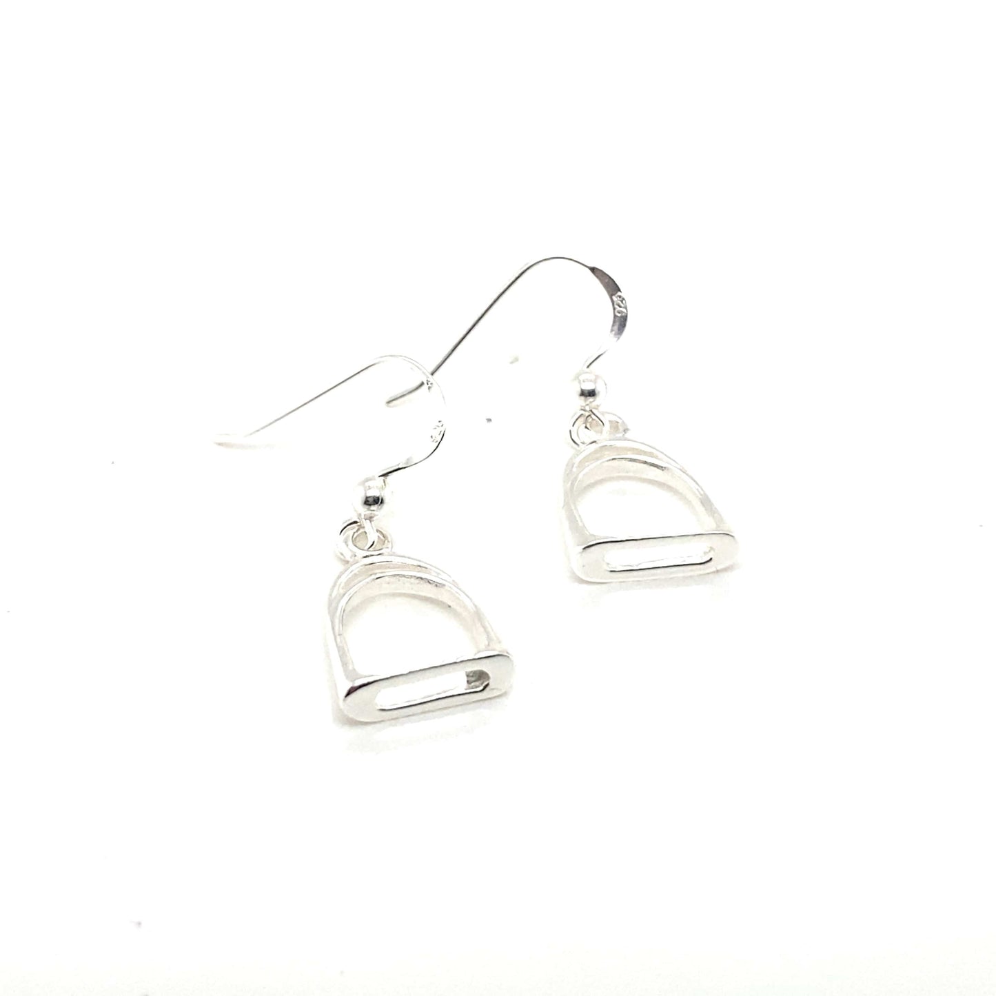 PEGASUS JEWELLERY Earrings Silver Stirrup Drop Earrings