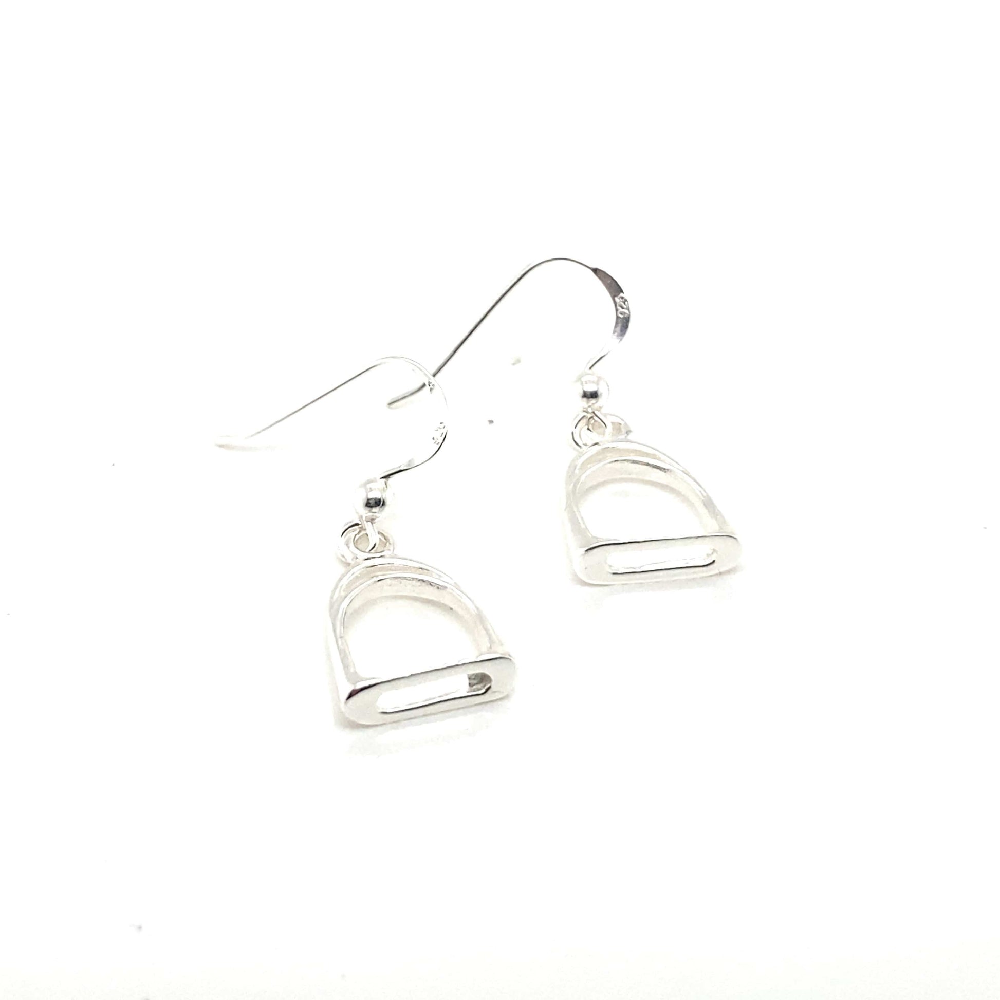 PEGASUS JEWELLERY Earrings Silver Stirrup Drop Earrings