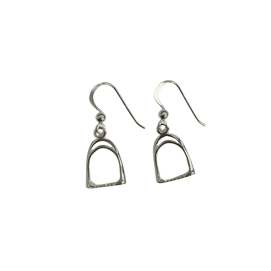 PEGASUS JEWELLERY Earrings Silver Stirrup Drop Earrings