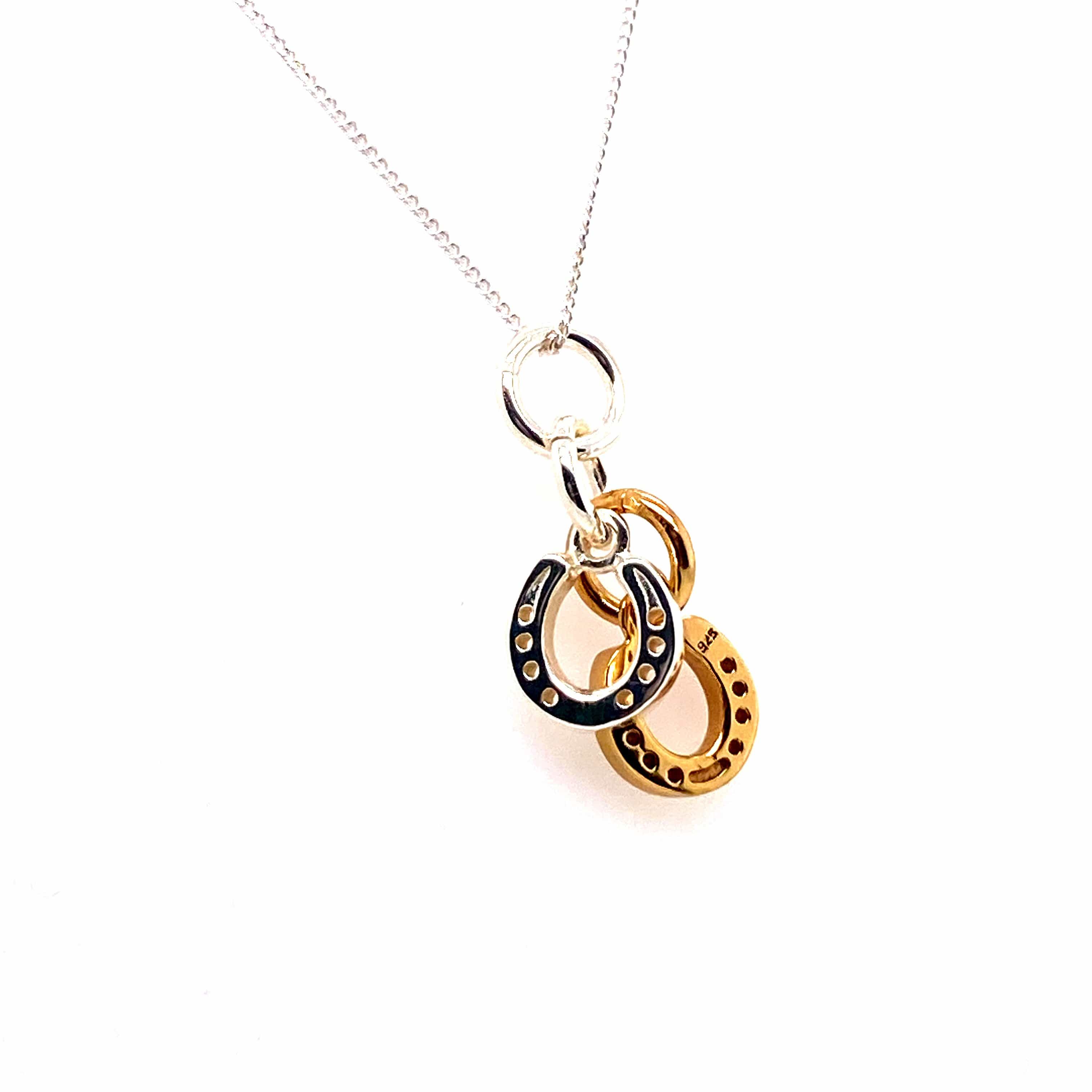 Horseshoe necklace on sale