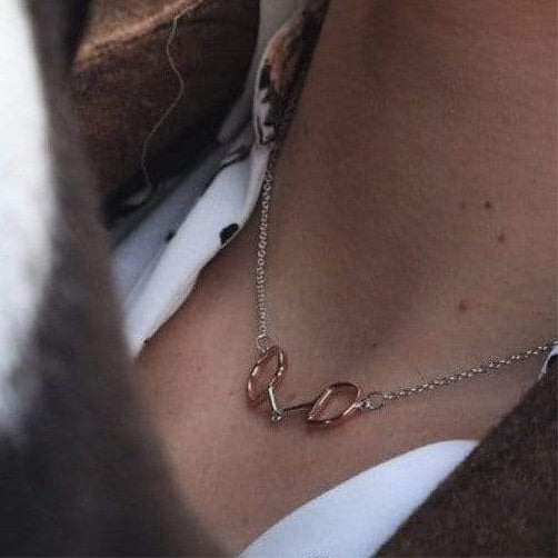 PEGASUS JEWELLERY Jewellery Sets Two tone Equestrian Snaffle Necklace