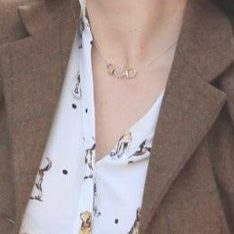 PEGASUS JEWELLERY Jewellery Sets Two tone Equestrian Snaffle Necklace