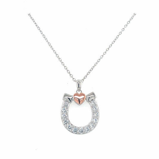 PEGASUS JEWELLERY Necklaces Horseshoe Heart Pendant