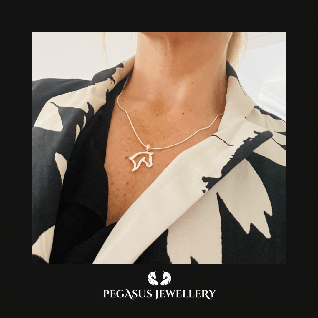 PEGASUS JEWELLERY Necklaces Pegasus Horsehead Silhouette Pendant