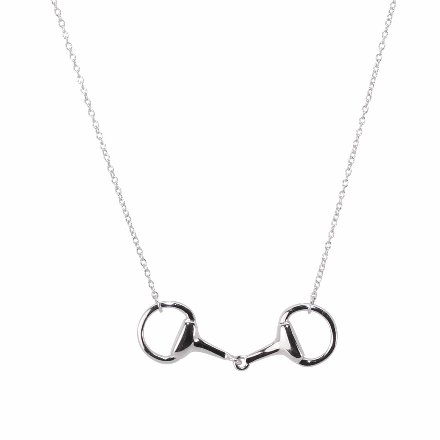 PEGASUS JEWELLERY Necklaces Sterling Silver Snaffle Equestrian Necklace