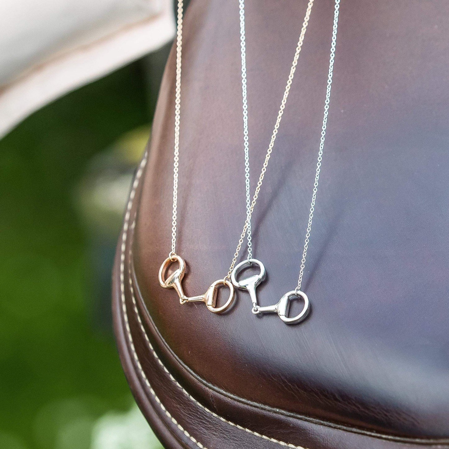 PEGASUS JEWELLERY Necklaces Sterling Silver Snaffle Equestrian Necklace
