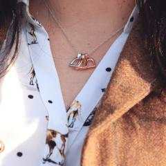 PEGASUS JEWELLERY Necklaces Triple Stirrup Necklace