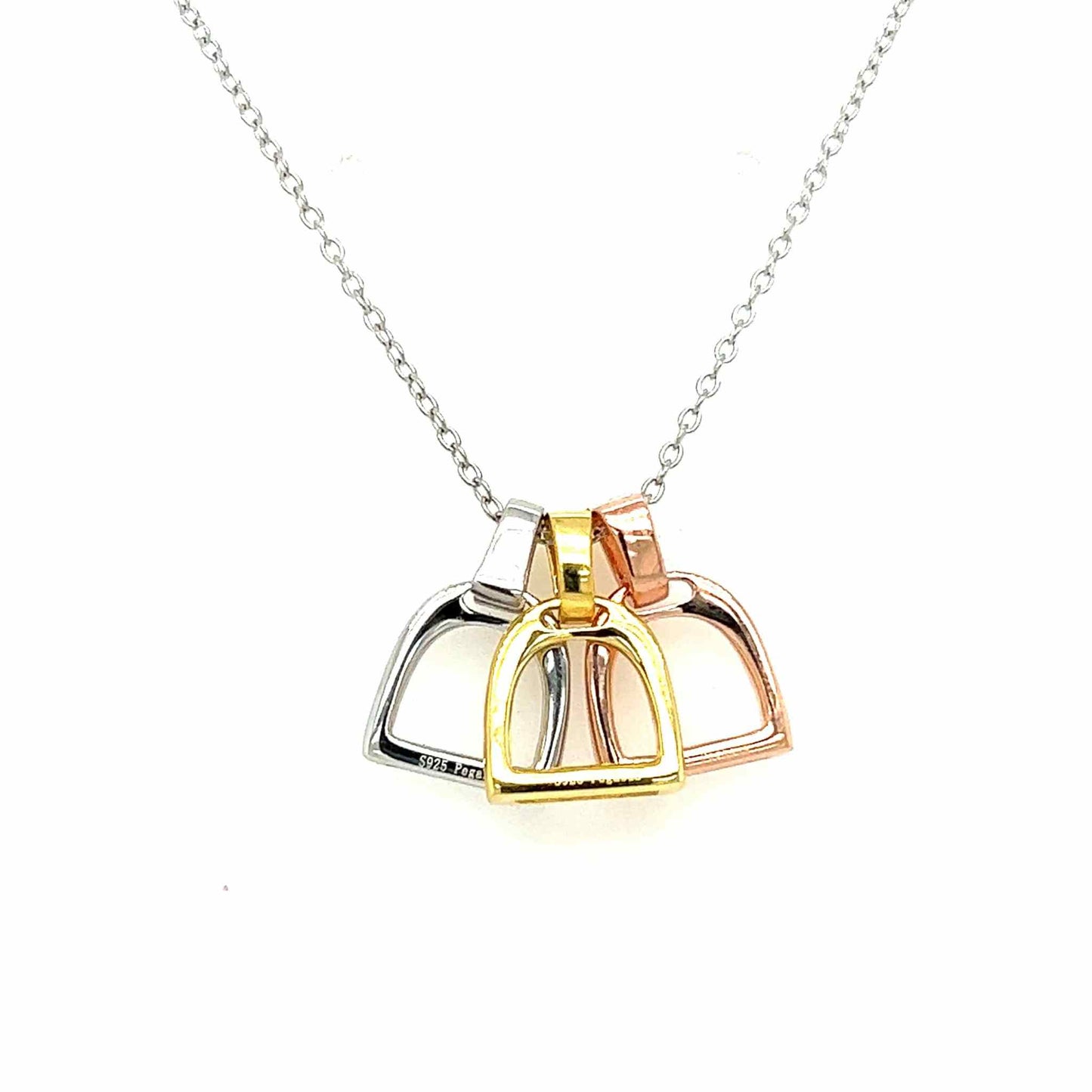 PEGASUS JEWELLERY Necklaces Triple Stirrup Necklace