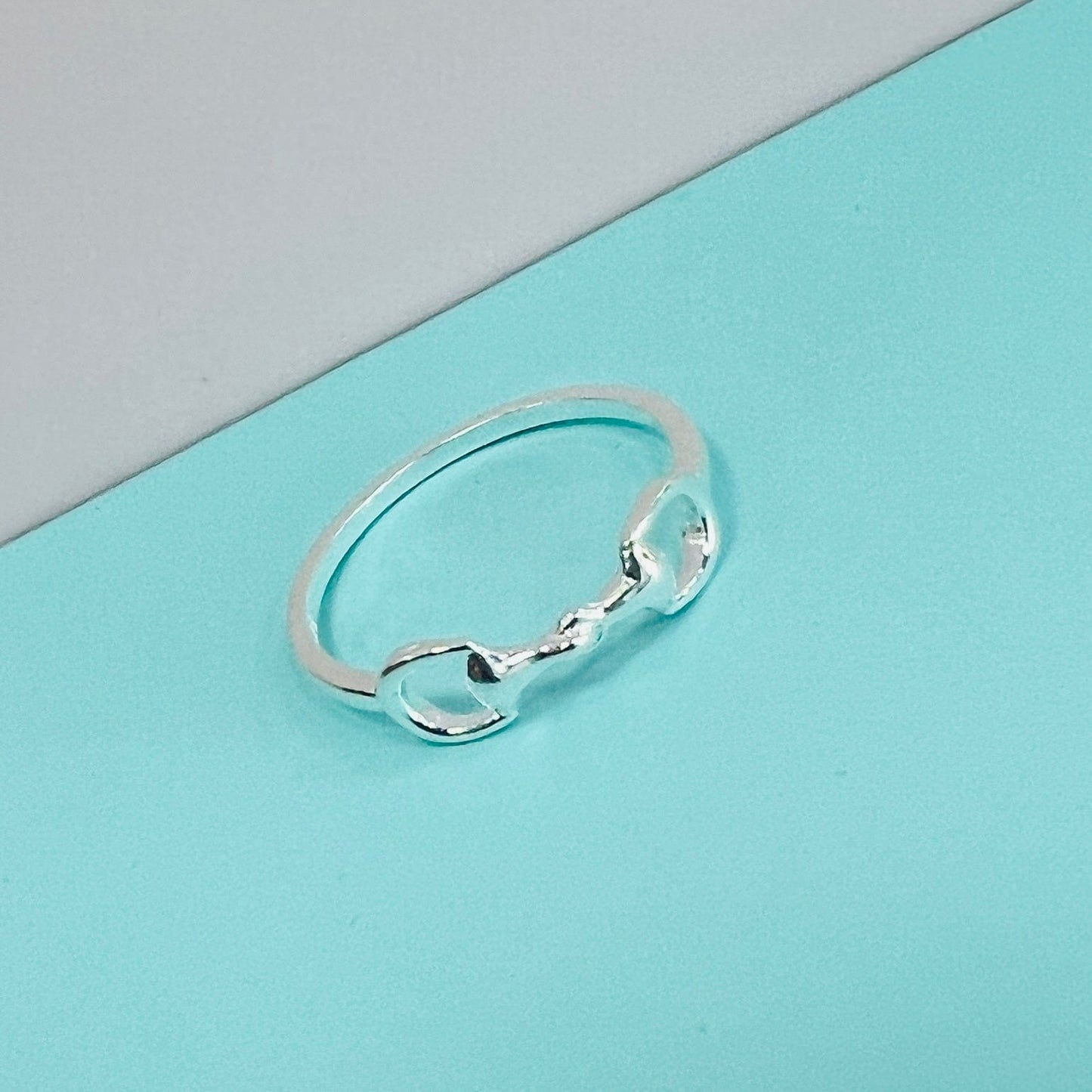 PEGASUS JEWELLERY Silver Snaffle Ring