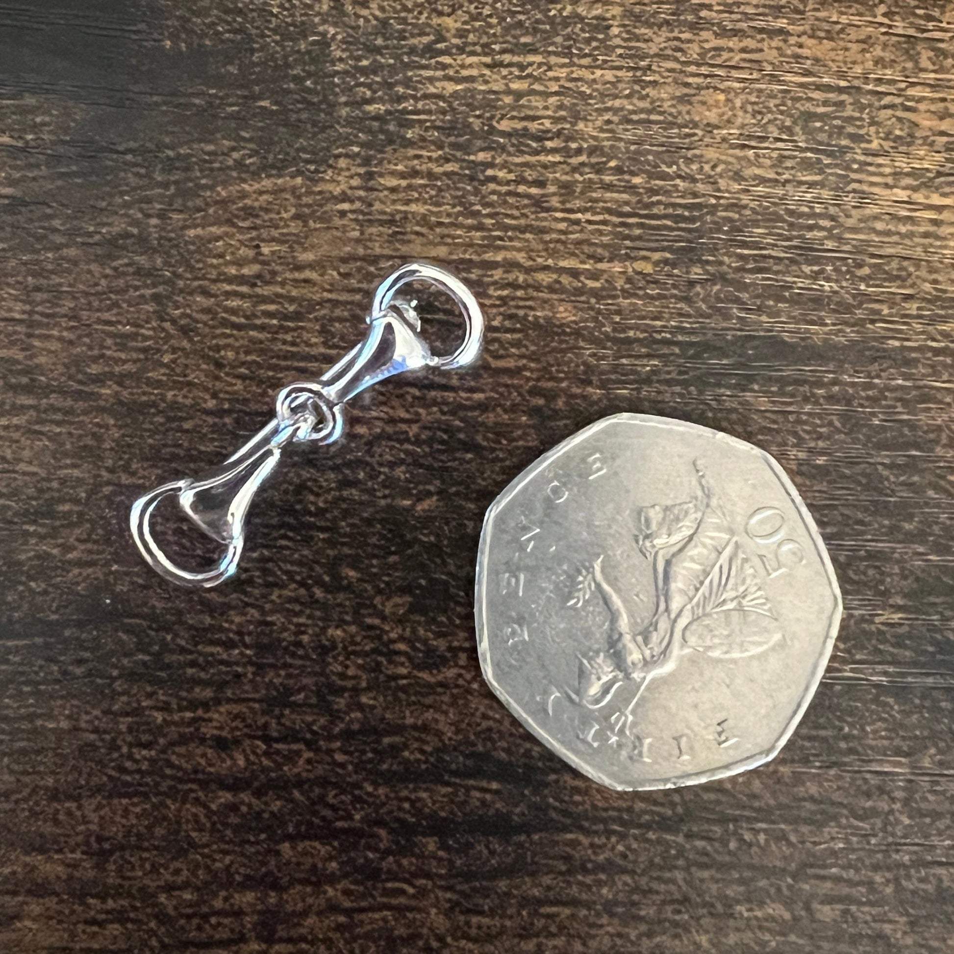 PEGASUS JEWELLERY Snaffle Tie Pin Brooch