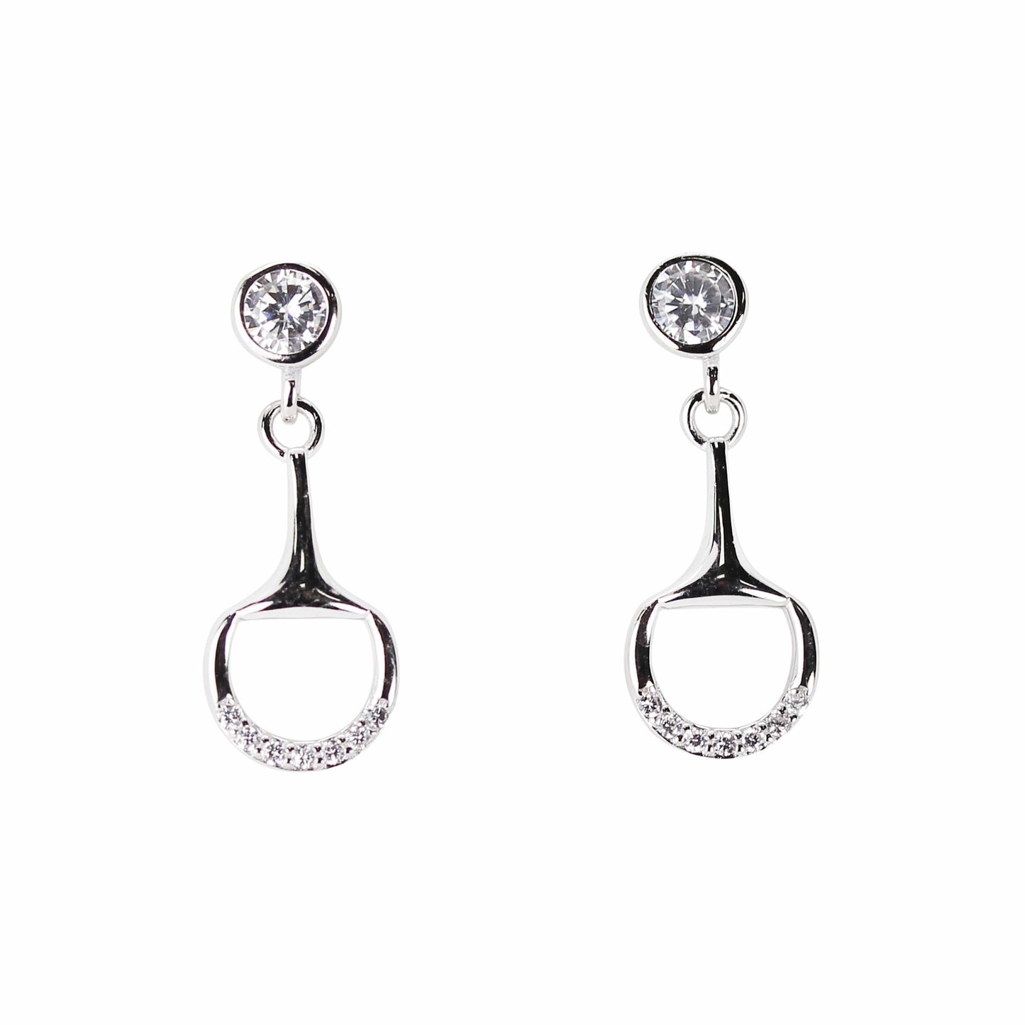 PEGASUS JEWELLERY Sparkle Equestrian Earrings