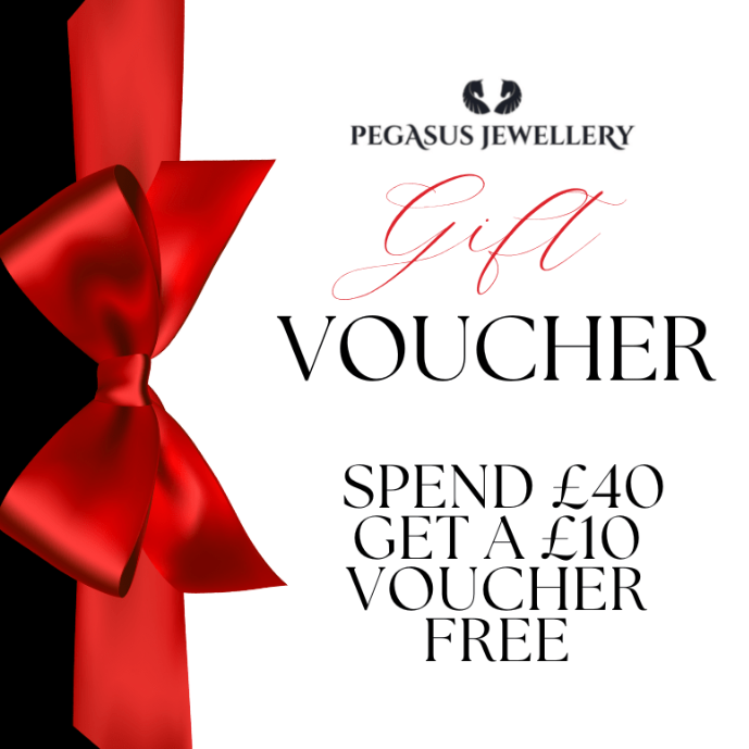 PEGASUS JEWELLERY £40.00 Special Offer Gift Crad
