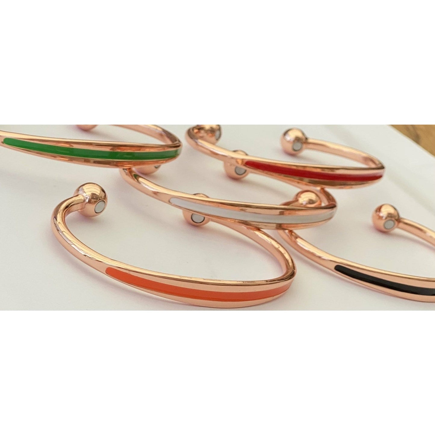 PEGASUS JEWELLERY Vitality Bracelets NEW Vitality Bangle- Orange