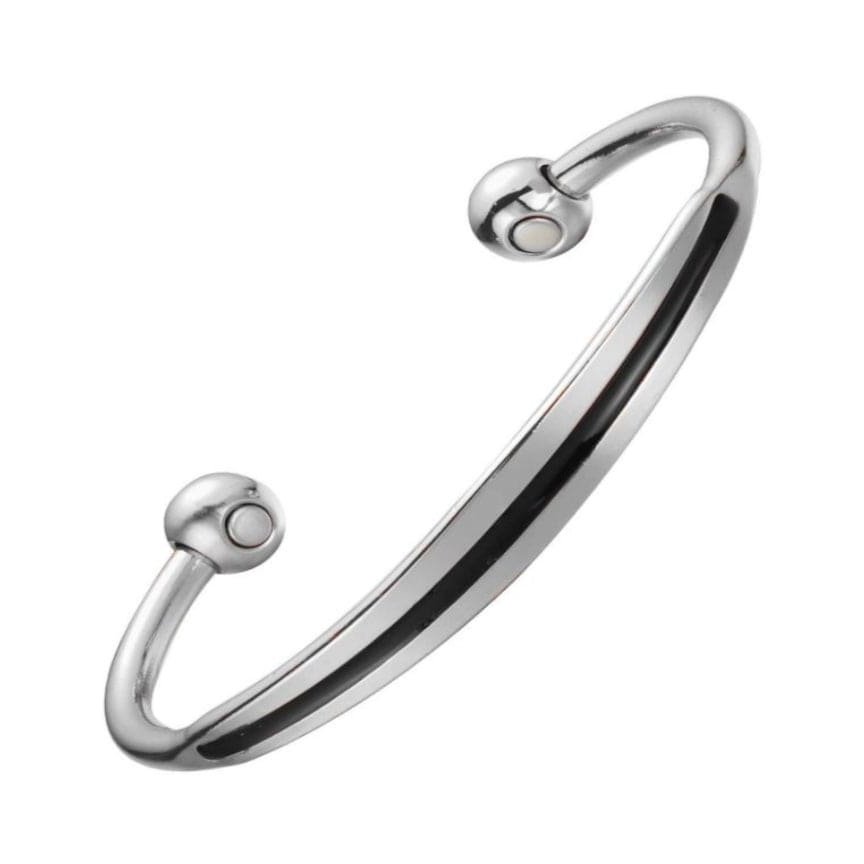 PEGASUS JEWELLERY Vitality Bracelets NEW Vitality Bangle- Silver & Black
