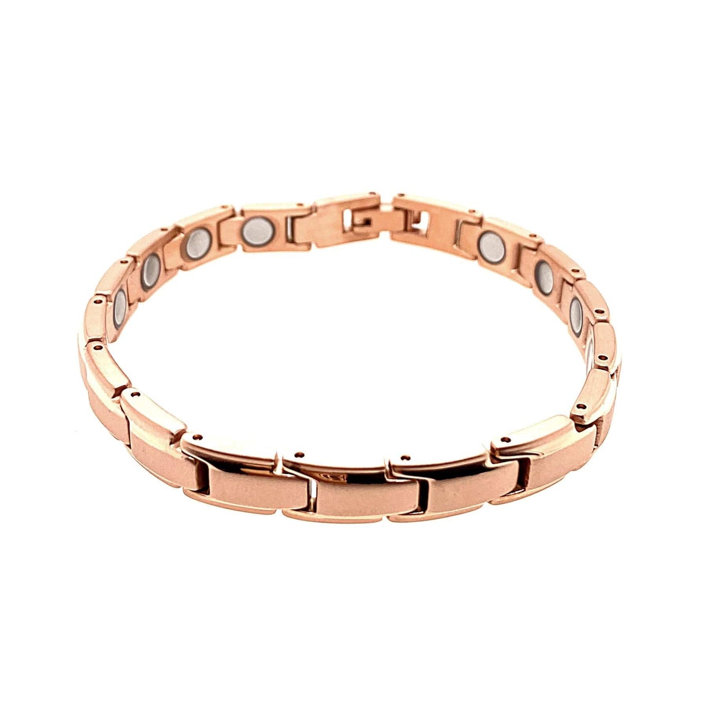 PEGASUS JEWELLERY Vitality Bracelets Vitality Infinity Steel Bracelet - Rose