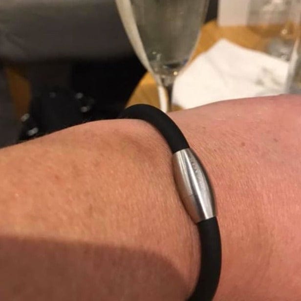 PEGASUS JEWELLERY Vitality Bracelets XS & S Black Titanium Vitality Bracelet- HALF PRICE