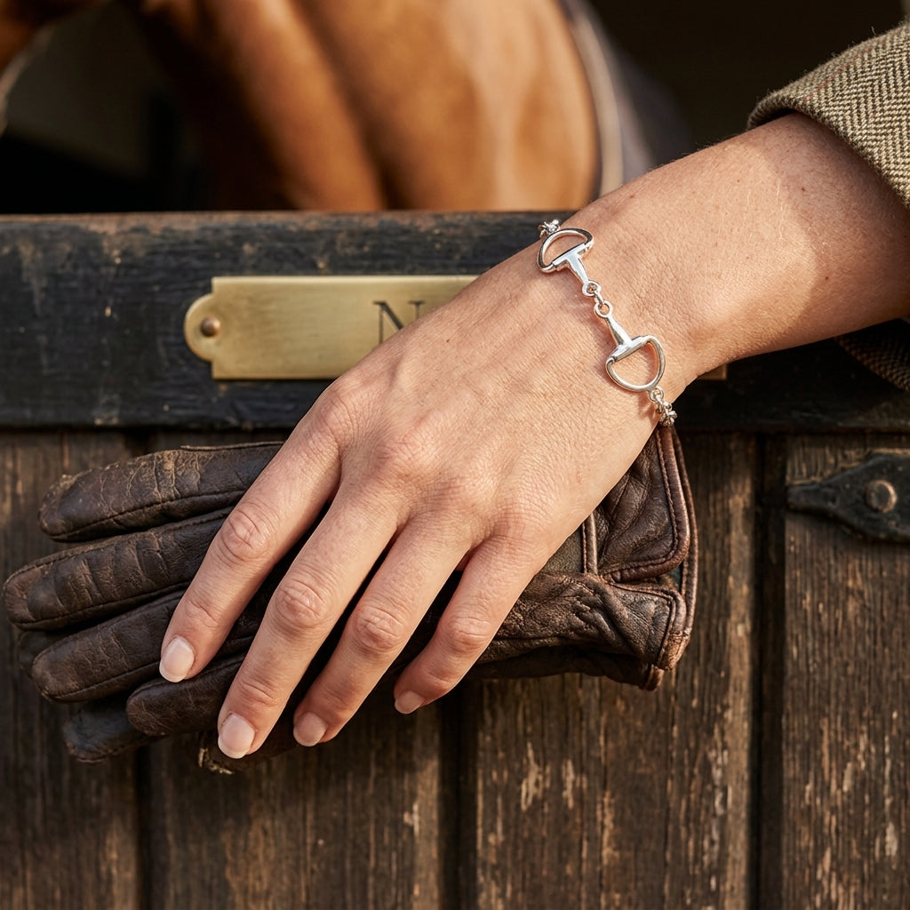 Silver Snaffle Bracelet | Equestrian Jewellery