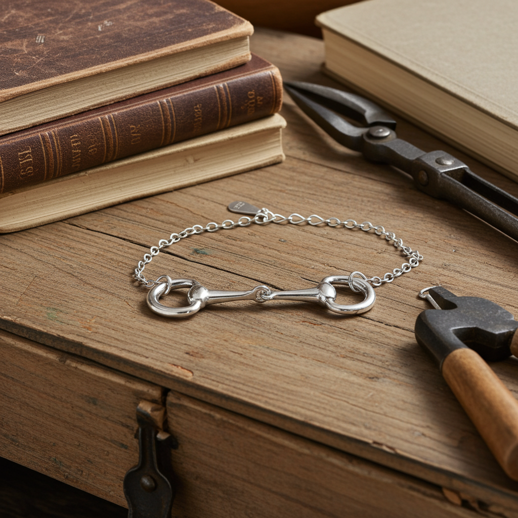 Silver Snaffle Bracelet - PEGASUS JEWELLERY