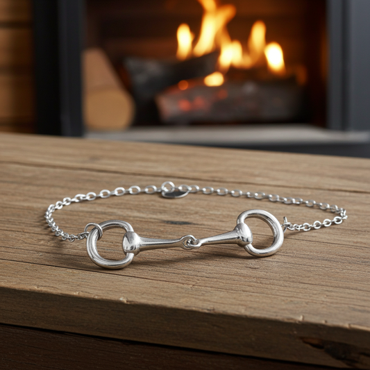 Silver Snaffle Bracelet - PEGASUS JEWELLERY