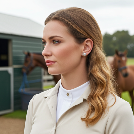 Pegasus Pearl Sparkle Earrings - PEGASUS JEWELLERY