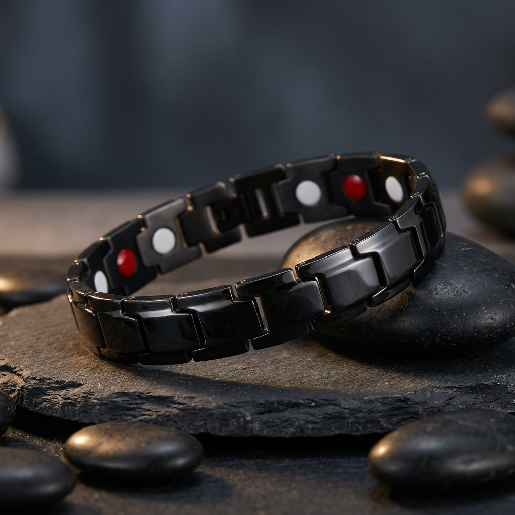 Men’s Vitality Infinity Steel Bracelet - PEGASUS JEWELLERY