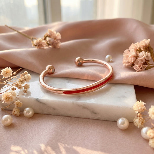 Vitality Bangle- Red - PEGASUS JEWELLERY