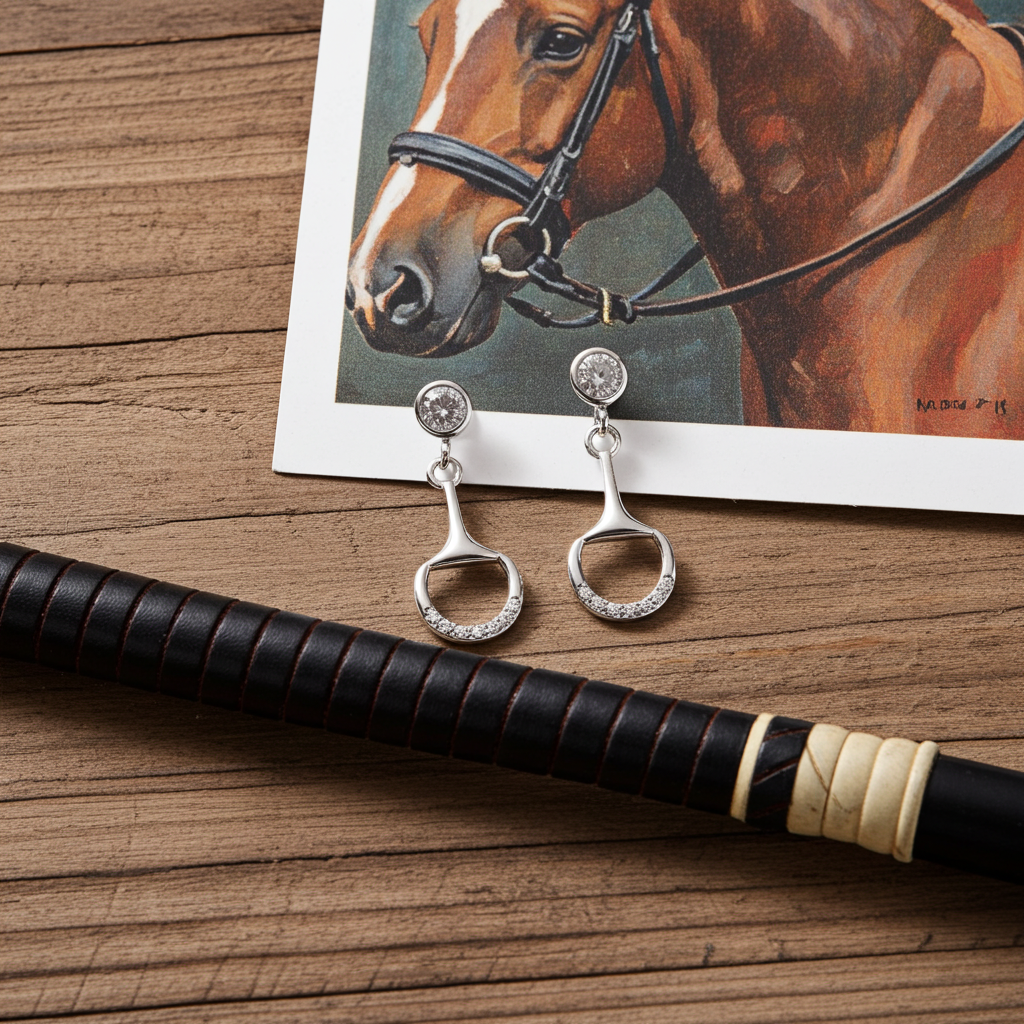 Sparkle Equestrian Earrings - PEGASUS JEWELLERY