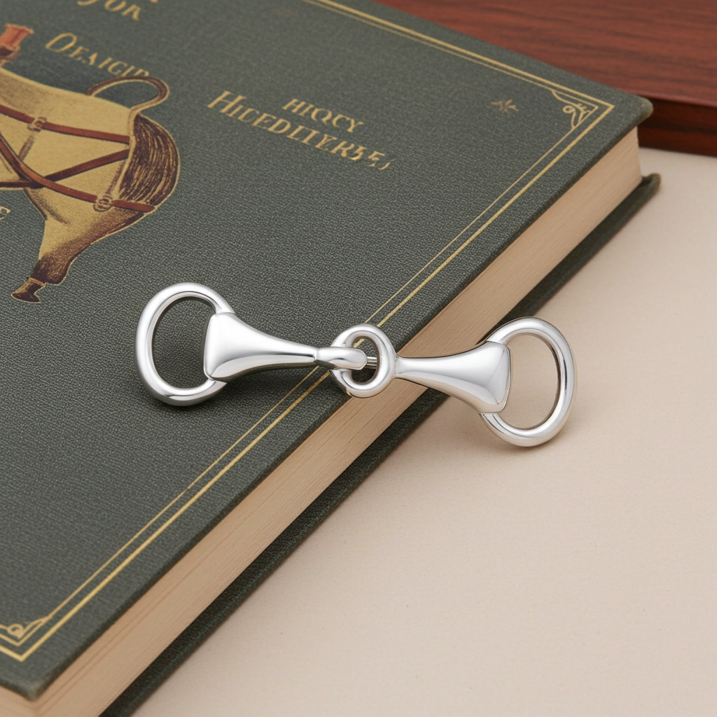 Snaffle Tie Pin Brooch - PEGASUS JEWELLERY