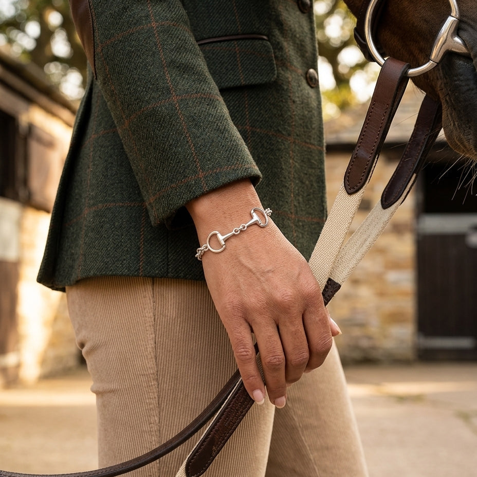 Silver Snaffle Bracelet | Equestrian Jewellery